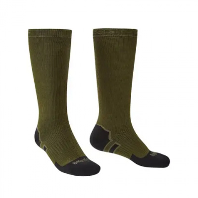 Bridgedale Waterproof StormSock HeavyWeight Knee Socks Olive