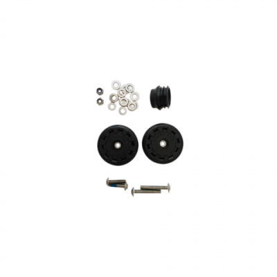 Brompton  Eazy Wheel Rollers with Fittings 6mm Hole Pair