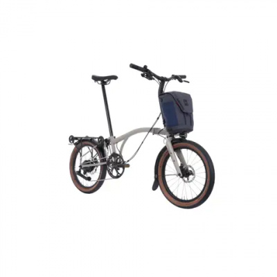 Brompton G Line Electric Folding Bike 2026 Traildust White