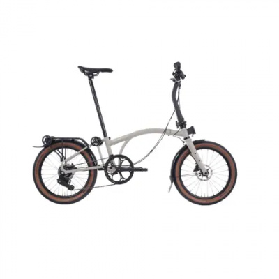 Brompton G Line Folding Bike 2026 Traildust White