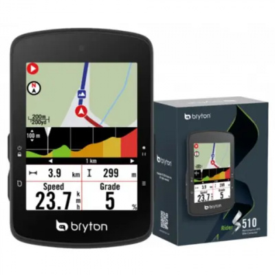 Bryton Rider S510E GPS Cycle Computer Only Black