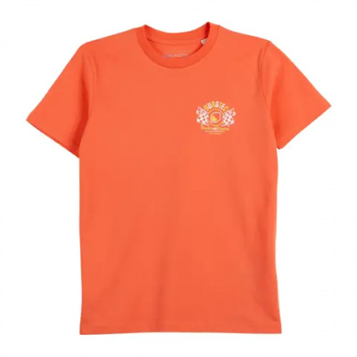 Burgtec Alpine Speedway Youth Tee Orange