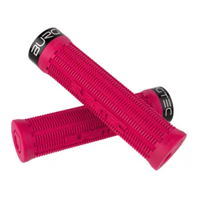 Burgtec Bartender Pro Greg Minnaar Lock On Grips Toxic Barbie Pink