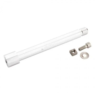 Burgtec Fox 36/38 2021+ Fork Axle Rhodium Silver