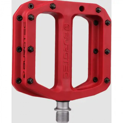Burgtec MK4 Composite Flat Pedals Race Red