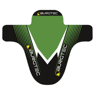 Burgtec Moto Mudguard Candy Spruce Green