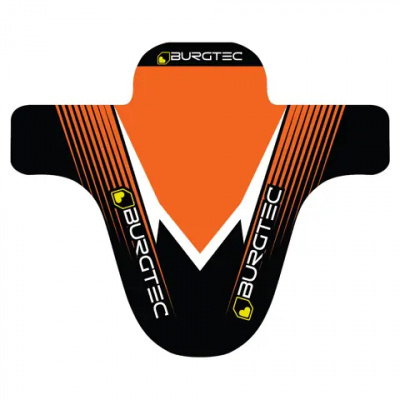 Burgtec Moto Mudguard Orange/Black