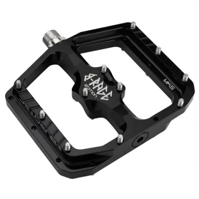 Burgtec Penthouse Flat MK5 B-Rage Edition Pedals Burgtec Black