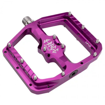 Burgtec Penthouse Flat MK5 B-Rage Edition Pedals Purple Rain