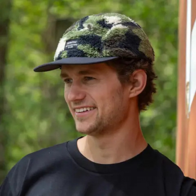 Burgtec Renegade Sherpa Five Panel Hat Camo
