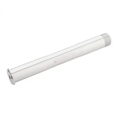 Burgtec Rockshox Boxxer Fork Axle Rhodium Silver