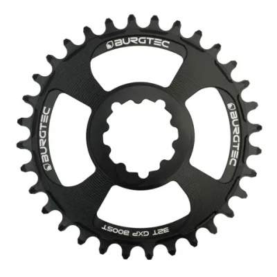 Burgtec SRAM Boost 3mm Offset Thick Thin Chainring Black