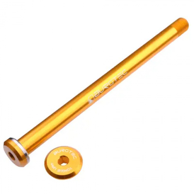 Burgtec Santa Cruz Rear Axle 168.5mm Bullion Gold