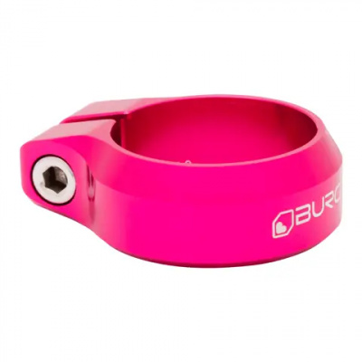 Burgtec Seat Clamp Toxic Barbie Pink
