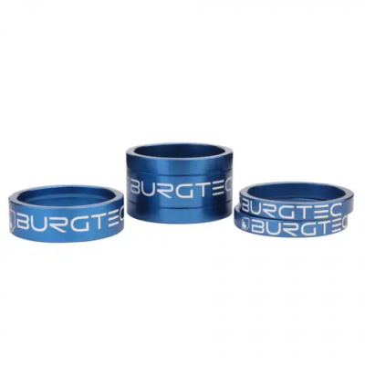 Burgtec Stem Spacer Kit Deep Blue