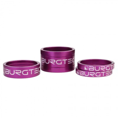 Burgtec Stem Spacer Kit Purple