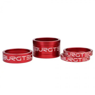 Burgtec Stem Spacer Kit Race Red