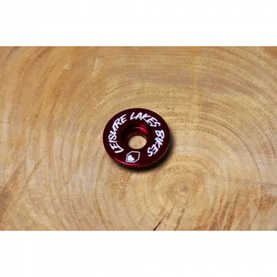 Burgtec x LLB Top Cap Burgtec Race Red
