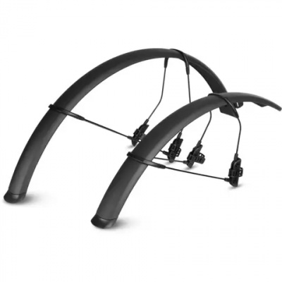 CUBE Acid Mudguard Set Gravel 28 Inch Black