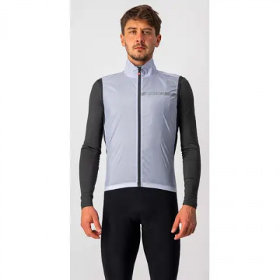 Castelli Squadra Stretch Road Vest Silver Grey/Dark Grey