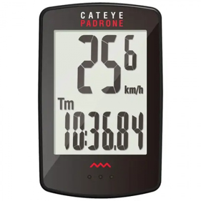 Cateye Padrone Large Screen Computer Black