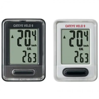 Cateye Velo 9 Wired Computer Black