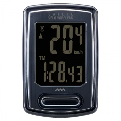 Cateye Velo Wireless Stealth Edition Cycle Computer