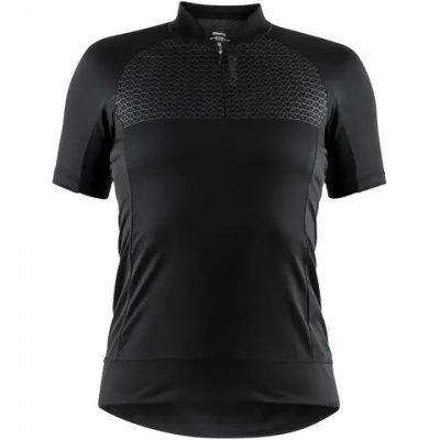 Craft Rise SS Womens Jersey Black