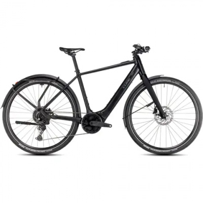 Cube Editor Hybrid PRO FE 400X Electric Bike 2025 Black/Spectral