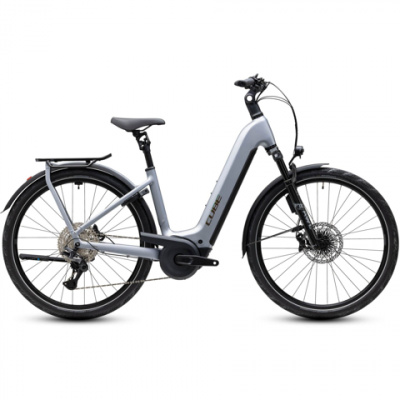 Cube Kathmandu Hybrid EXC 800 Easy Entry 2027 Slate Grey/Chrome