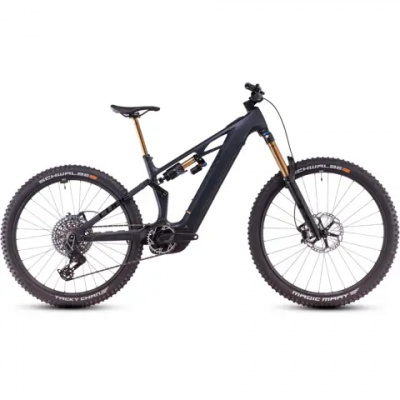 Cube Stereo Hybrid One77 HPC AT 800 Electric Bike 2025 Carbon/Gold