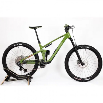 Cube Stereo One55 C:62 TM Mountain Bike 2024 Olive/Chrome