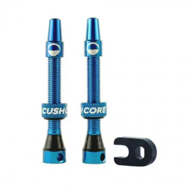 Cushcore Tubeless Air Valves 44mm Royal Blue