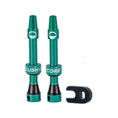 Cushcore Tubeless Air Valves 44mm Turquoise