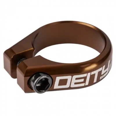 Deity Circuit Seatpost Clamp Bronze