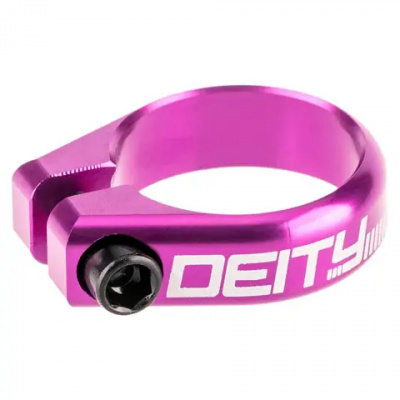 Deity Circuit Seatpost Clamp Purple
