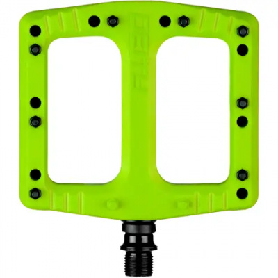 Deity Deftrap MTB Flat Pedals Green