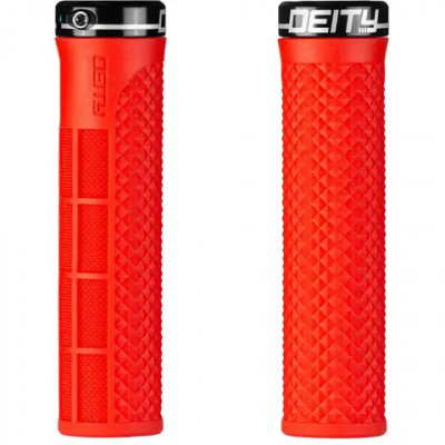Deity Lockjaw Grip Red