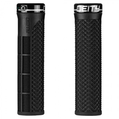 Deity Lockjaw Grips Black