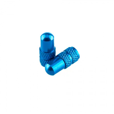 Deity Presta Valve Caps Blue