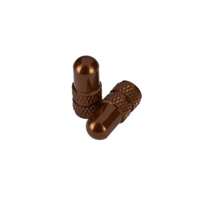 Deity Presta Valve Caps Bronze