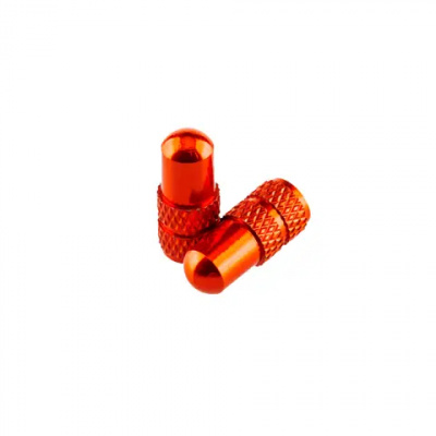 Deity Presta Valve Caps Orange