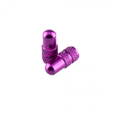 Deity Presta Valve Caps Purple