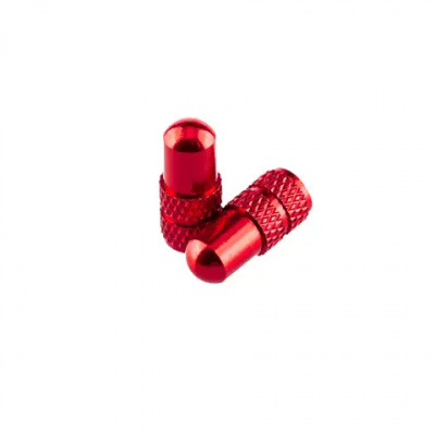 Deity Presta Valve Caps Red