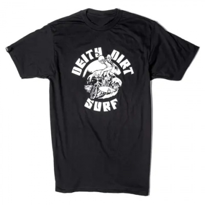 Deity Skelly Skater SS Tee Black
