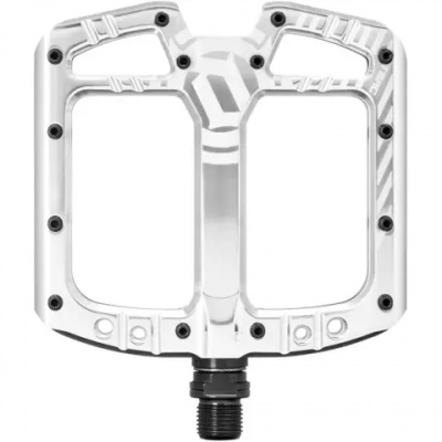 Deity TMAC Flat Pedals Silver