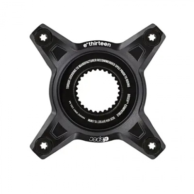 E13 ESpec 104 BCD Spider Aluminum Direct Mount Carrier Black