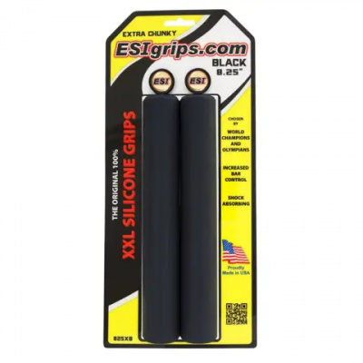 ESI XXL Extra Chunky 8.25in Grips Black
