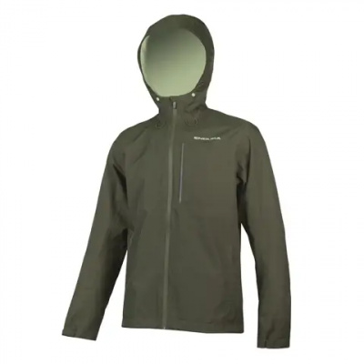 Endura Hummvee Waterproof Hooded Jacket Bottle Green