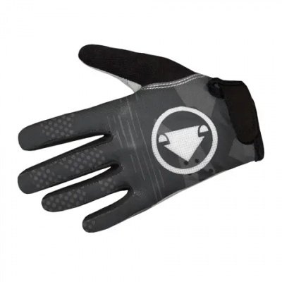 Endura Hummvee Youth Gloves Grey Camo
